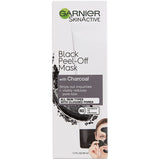 Garnier Black Peel-Off Mask WITH Charcoal 1.7 oz.