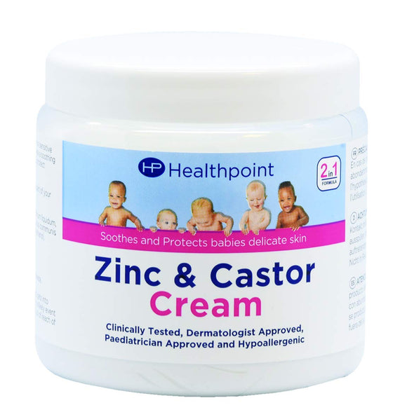 Zinc & Castor Oil Cream 225g (Healthpoint)