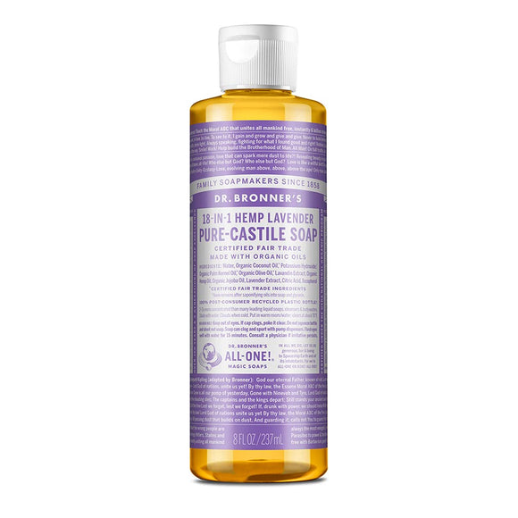 Dr. Bronner's Pure Castile Liquid Soap 8oz