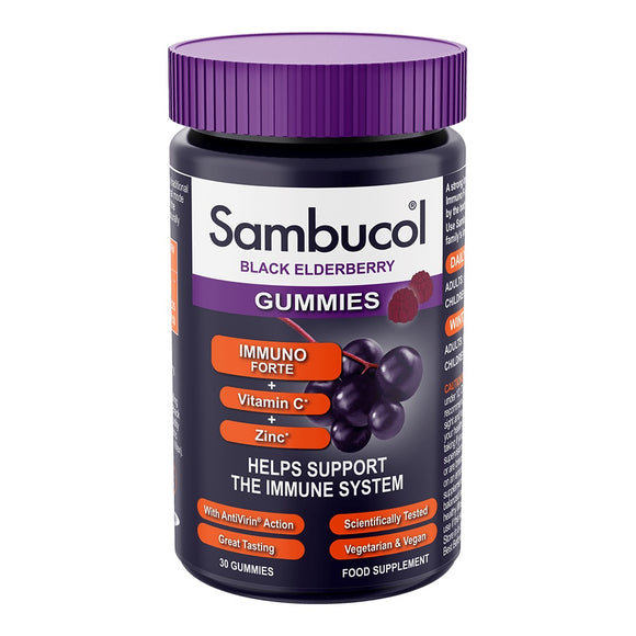 Sambucol Immuno Forte Gummies 24/30s