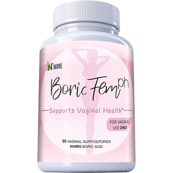 N'More Boric Acid Vaginal Suppositories