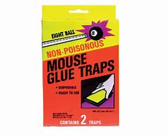 Eight Ball Mouse Glue Traps