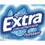 Extra Peppermint Sticks Chewing Gum