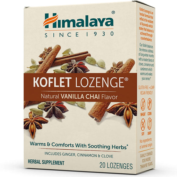 Himalaya Koflet Lozenge Vanilla Chai 20's