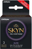 Skyn Condoms Elite Large 3's