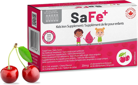 Safe+ Kids Iron Supplements 2ml 30's