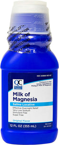 QC Milk of Magnesia Original 12oz.