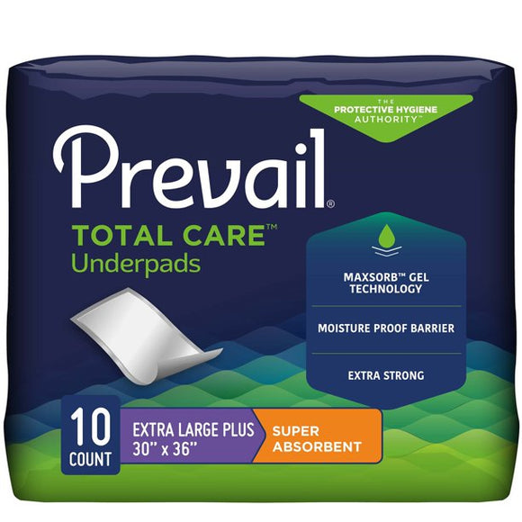 Prevail Total Care UnderPads 10's