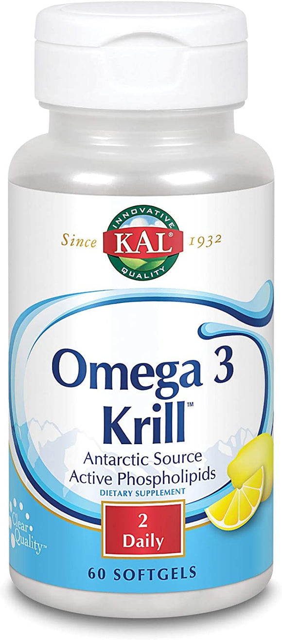 Omega 3 Krill 500mg Softgels 60's (Kal)
