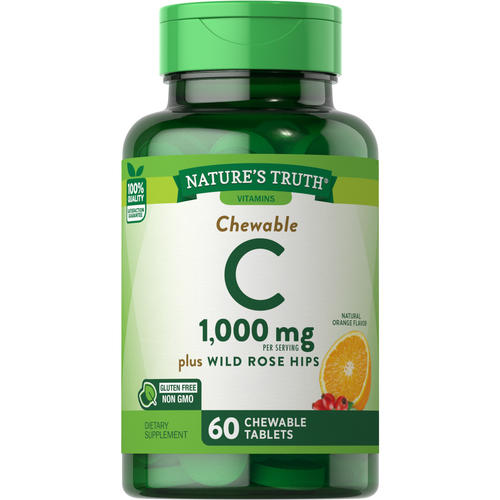 Nature's Truth Vitamin C 1000mg Wild Rose Hips 60'S