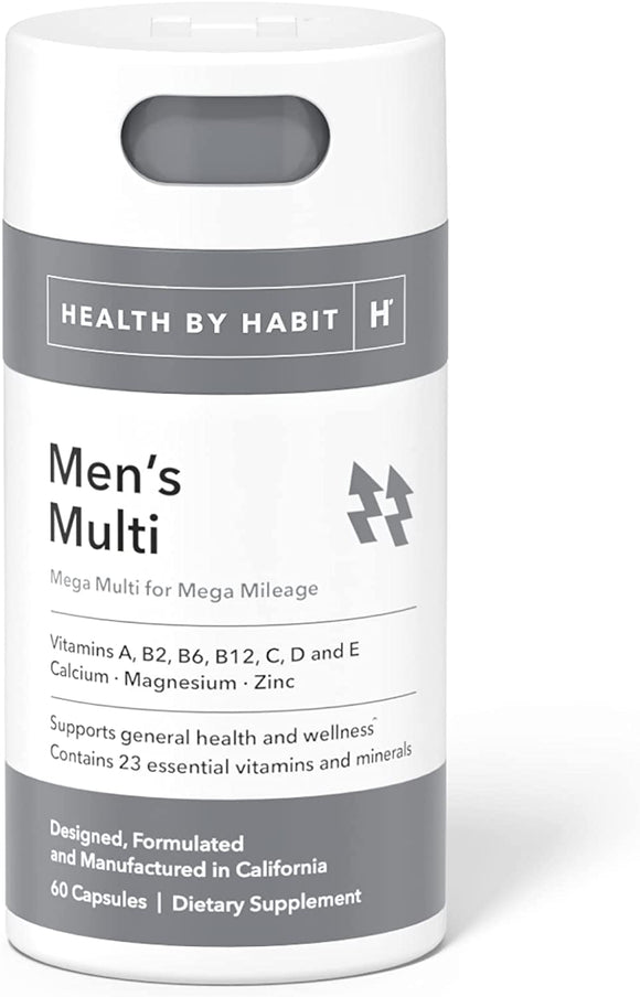 Health By Habit Men's Multi Vitamins 60 caps