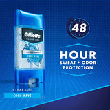 Gillette Clear Cool Wave Deodorant 3.8oz