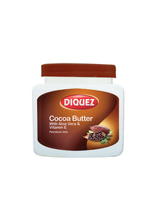 Diquez Petroleum Jelly cocoa W/Aloe Vera& Vit E 100ml
