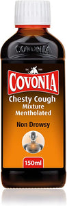 Covonia Chesty Cough Mixture Mentholated 150ml