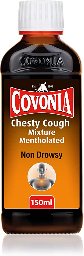 Covonia Chesty Cough Mixture Mentholated 150ml