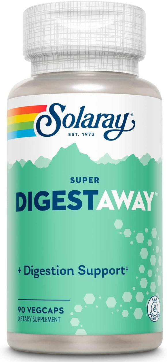 Solaray Super Digestaway, Digestive Enzyme Blend 60 Caps
