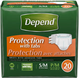 Depend Briefs Maximum Absorption S/M