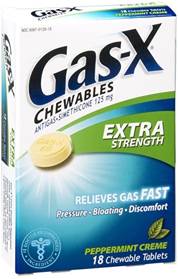 GAS -X   EX/STRENGTH  18 TABS