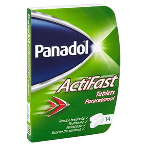 PANADOL PAIN RELIEF TABLETS ACTIFAST 14's