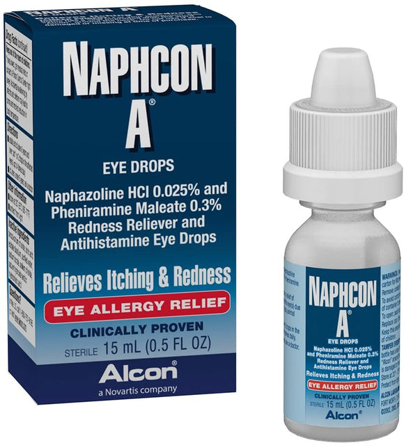 Naphcon-A Allergy Relief Eye Drops 0.5 fl oz