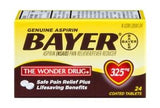 Bayer Aspirin 325 mg 24's