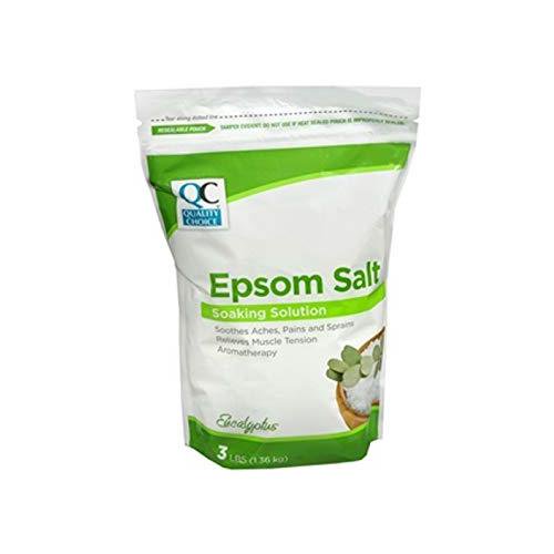 QC Epsom Salts / Eucalyptus 3 lb.