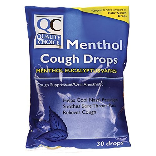 QC Cough Drops Mentol 30s