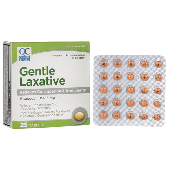 QC Gentle Laxative Bisacodyl Tablet 25s
