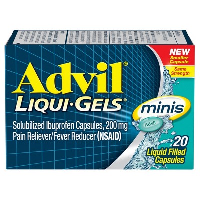 Advil Liquid Gels 20's