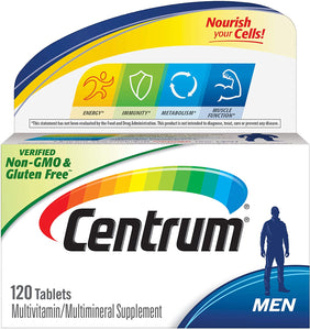 Centrum Men Multivitamin Tablets 120s