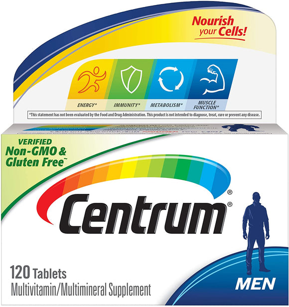 Centrum Men Multivitamin Tablets 120s