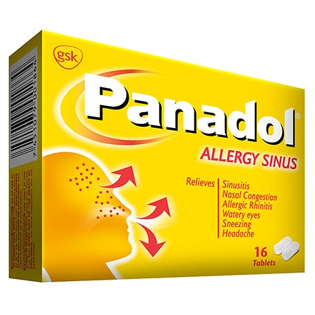 Panadol Allergy Sinus 16's