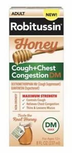 Robitussin Maximum Strength Honey Cough + Chest Congestion DM