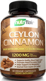 Nutriflair Ceylon Cinnamon 1200 mg 60's
