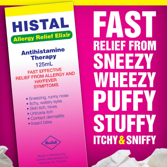 Histal Allergy Relief  Elixir 125ml