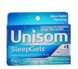Unisom Sleep Gels 8's