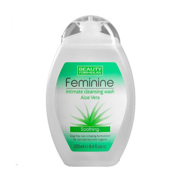 Beauty Formulas Feminine Intimate Cleansing Wash Aloe 250ml