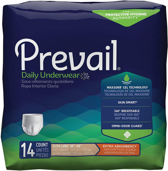 Prevail Extra Large Briefs