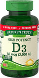Vitamin D3 (Nature's Truth)