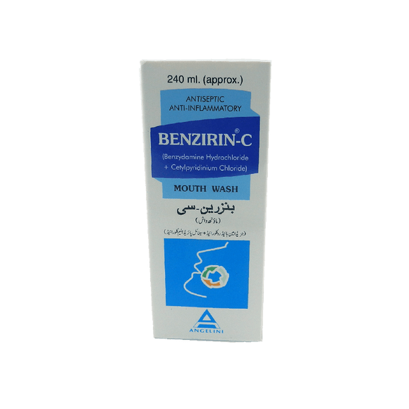 Benzirin C Mouth Wash 240ml