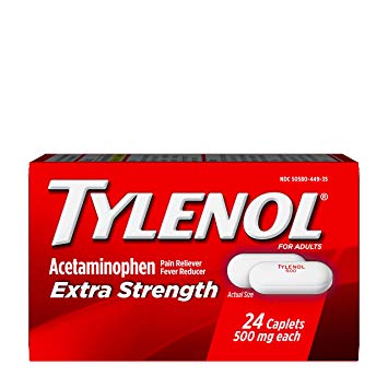 Tyenol Extra Strength Caplets 24's