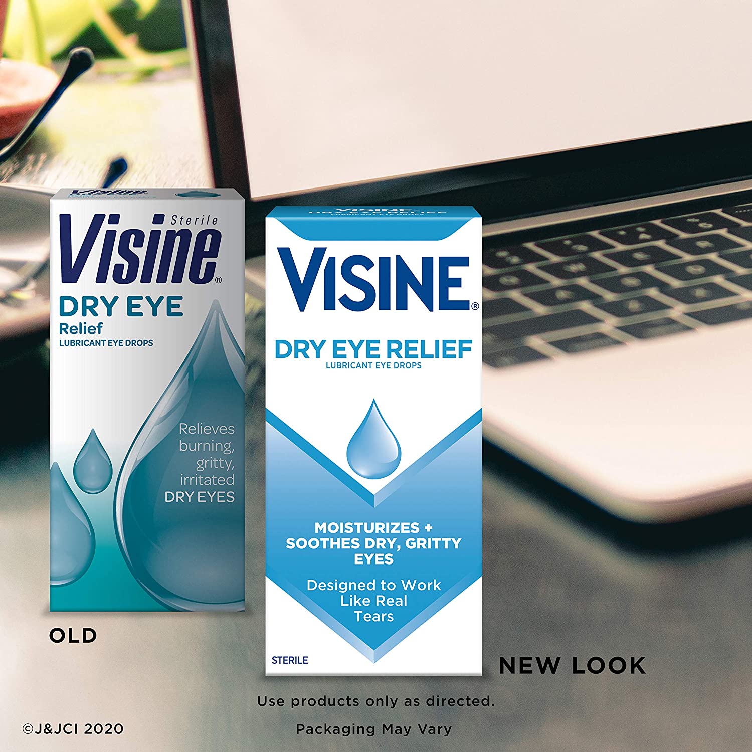 Visine Dry Eye Relief Lubricating Eye Drops for Dry Eyes, 0.5 fl. oz