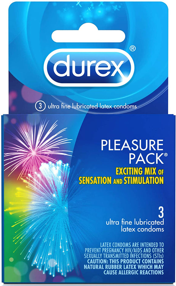 Durex Pleasure Pack Condom 3's