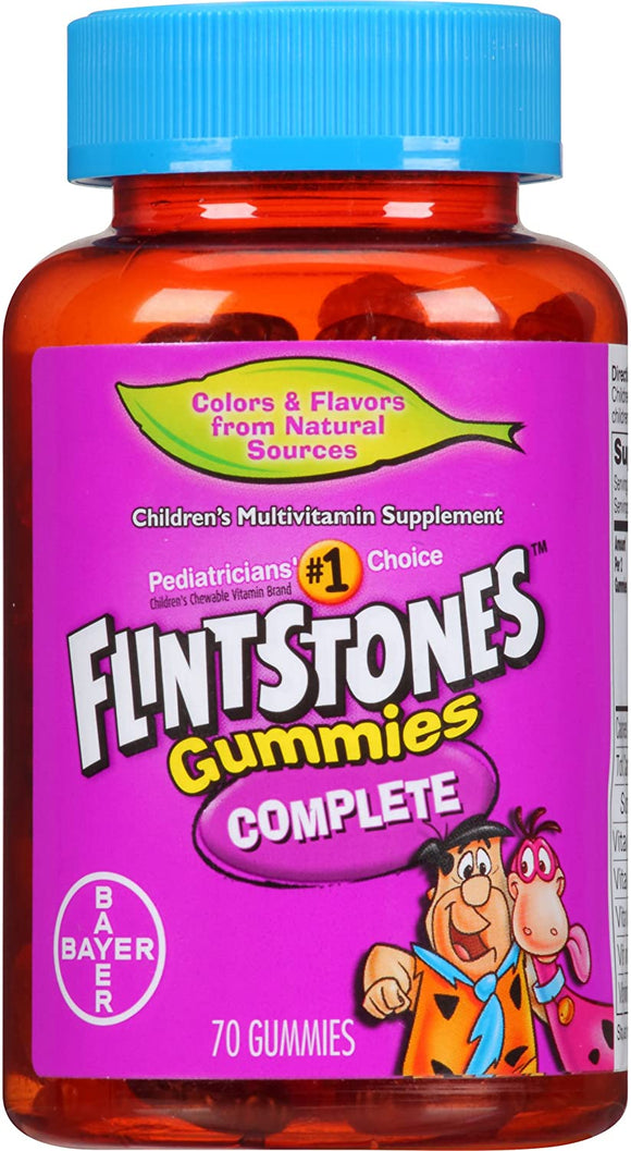 Flintstones gummies complete 70's