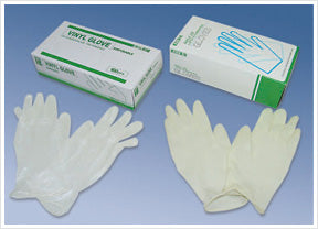 KBM Latex Exam Gloves Powder Free 100's