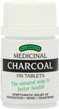 Charcoal Tablets (Braggs Medicinal) 100's