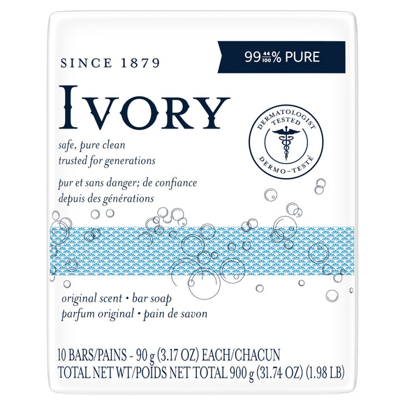 Ivory Bath Soap Original 3pk
