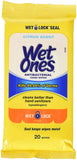 Wet Ones Wipes Antibacterial 20's