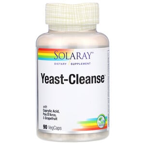 Yeast Cleanse 90 veg caps (Solaray)