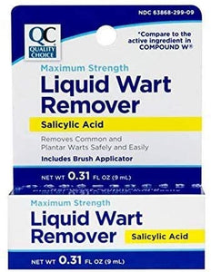 QC Wart Remover Liquid Max Strength 0.31oz